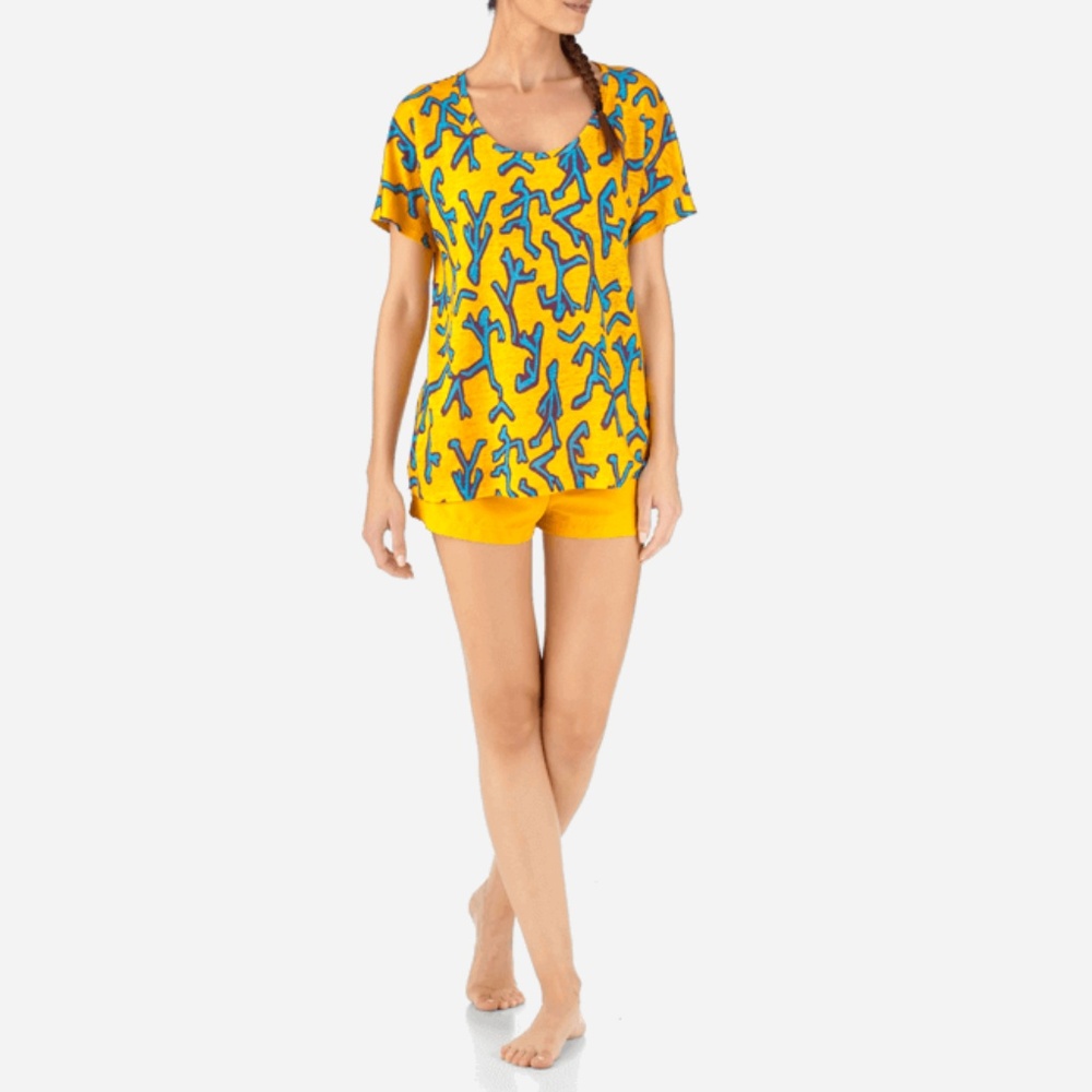 Vilebrequin Woman Danse du Feu Linen